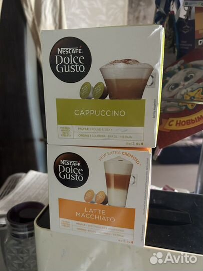 Кофе еапусулы Nescafé dolce gusto cappuccino