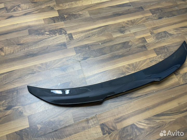 Спойлер для BMW F30 PSM стиль сухой карбон