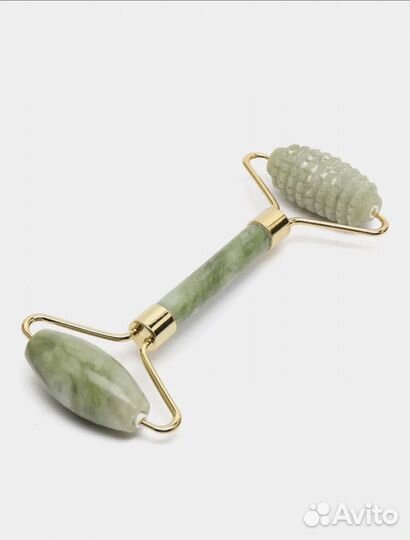 Нефритовый массажер - роллер (новый)