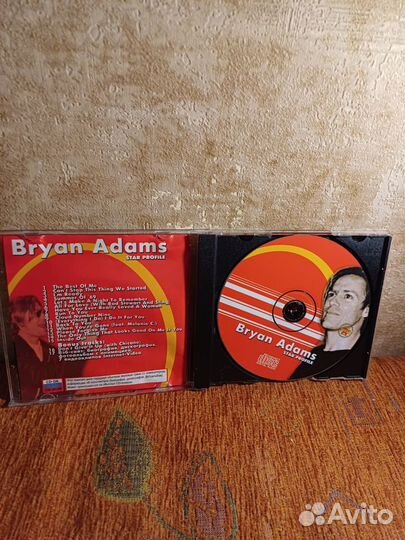 CD-ROM-диск Bryan Adams star profile