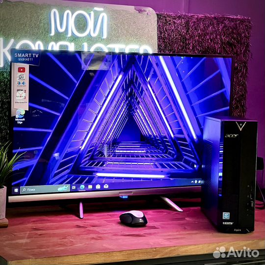 Шустрый mini PC - Замена Smart TV