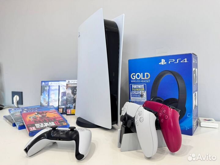 Sony playstation 5 ps5 650 игр в комплекте