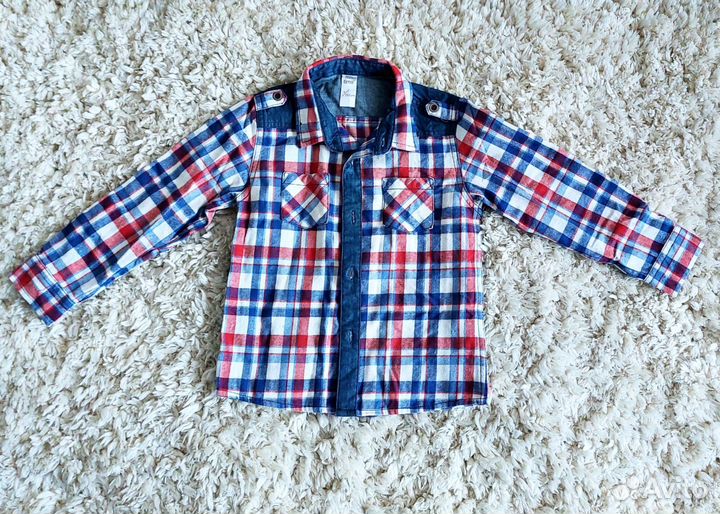 Рубашка на мальчика 116