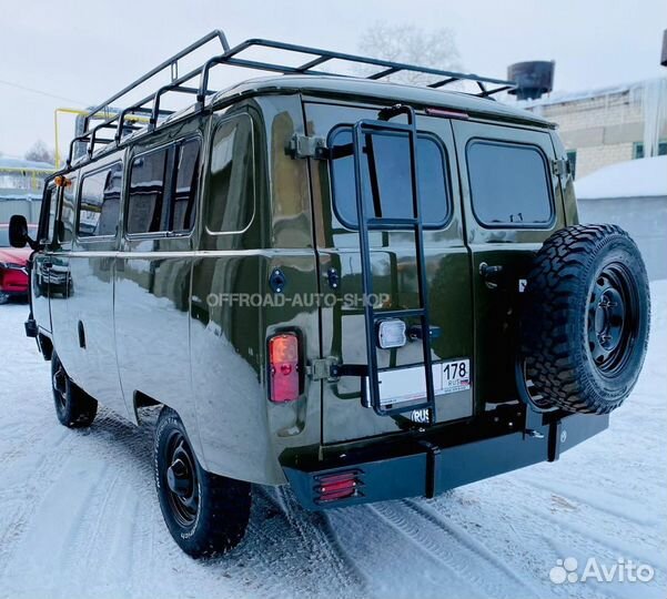 Усиленный багажник на УАЗ 452 Буханка / 10 опор