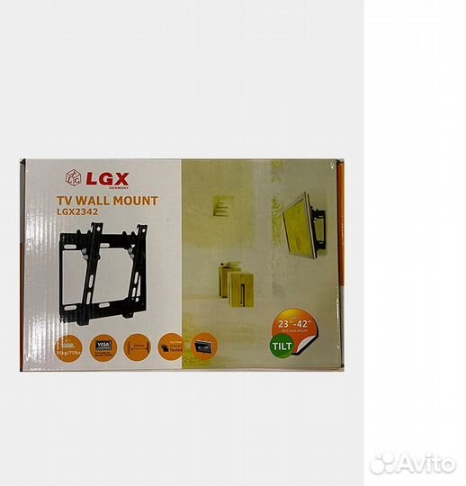 Кронштейн наклонный для ЖК телевизоров