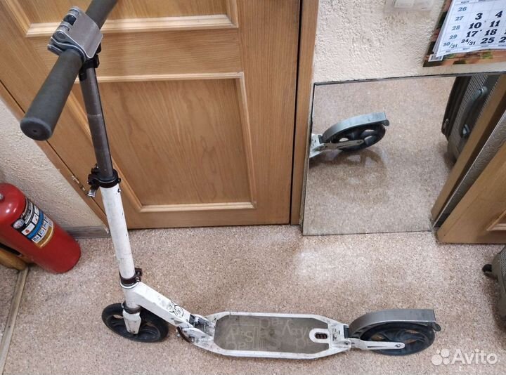 Самокат взрослый бу на запчасти