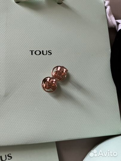 Серьги tous новые