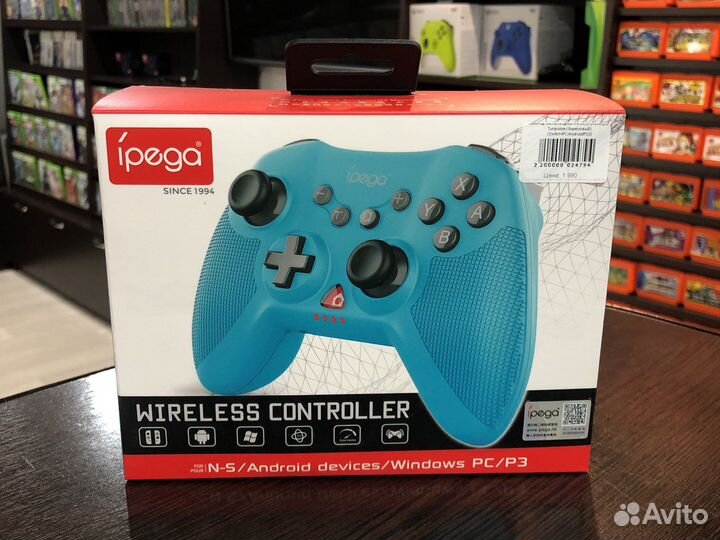 Геймпады iPega для Nintendo Switch PC PS Android