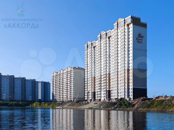 2-к. квартира, 65 м², 17/25 эт.