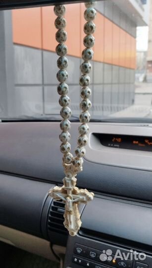 Чётки Крест ручной работы в Авто