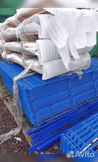 Забор сетка 3д