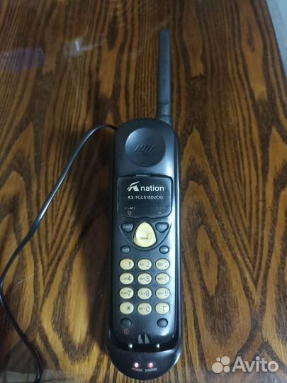 Стационарный телефон с радиотрубкой kx-tcc510d2cid