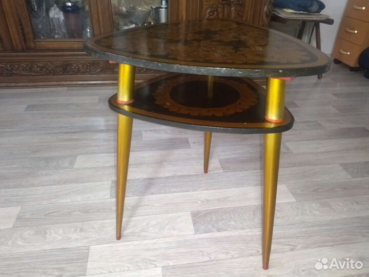 Журнальный столик хохлома