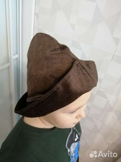 Шляпа и пояс Робин Гуда, Охотника детская прокат