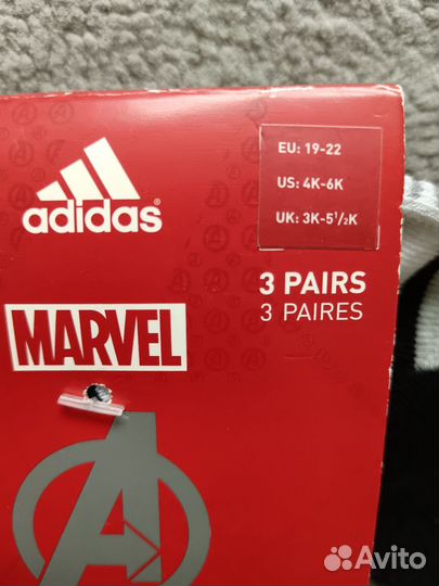 Носки adidas marvel