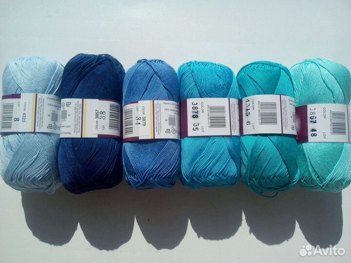 Пряжа для вязания хлопок