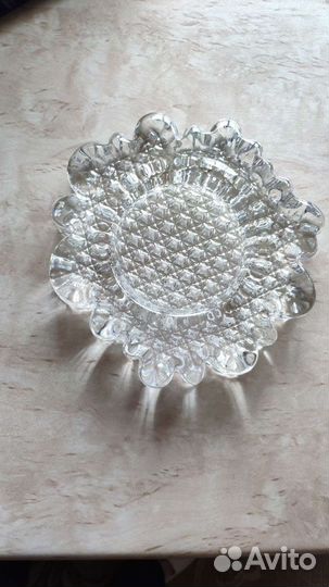 Хрустальная пепельница