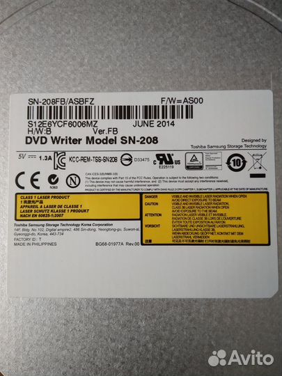 Оптический привод SN-208FB