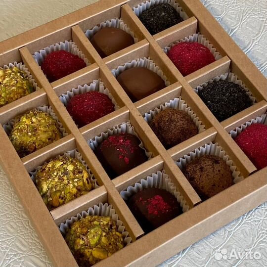 Трюфели ручной работы, шоколадные конфеты