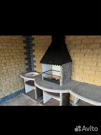 Мангальная зона лофт