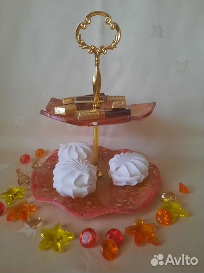 Ваза из эпоксидной смолы