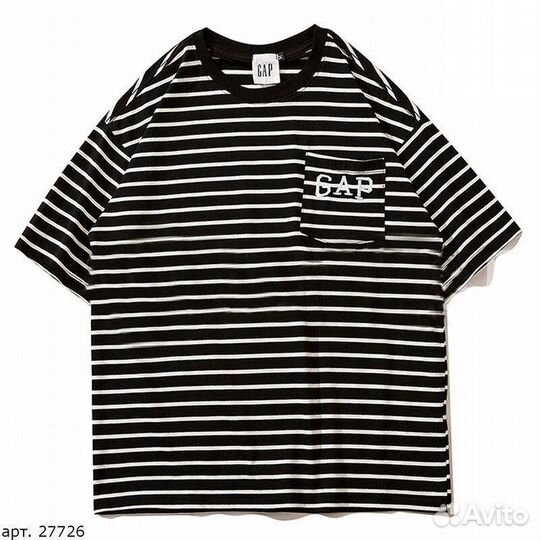 Футболка Gap Черная