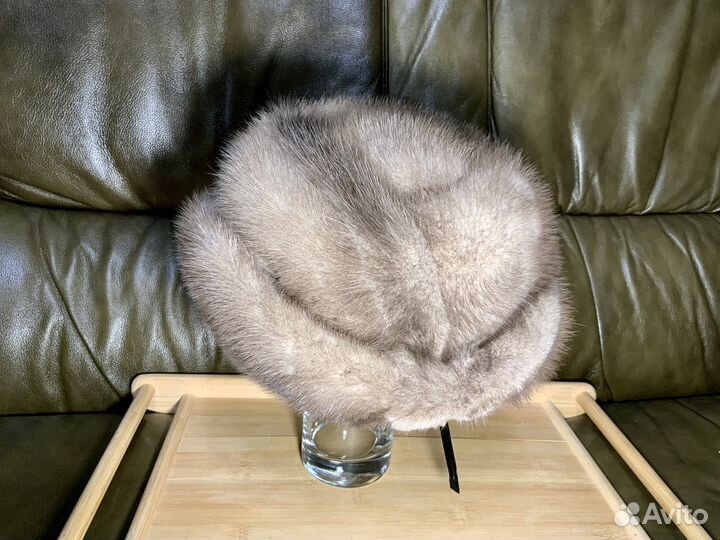 Шапка норковая женская