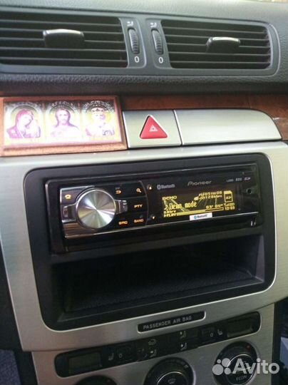 Рамка под 1din магнитолу Фольксваген