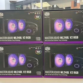 Водяное охлаждение Cooler Master ML240M v2 rgb