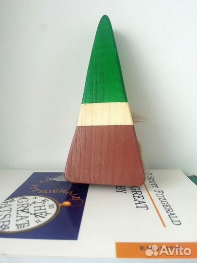 Гном из дерева декоративный