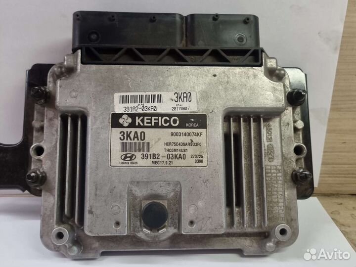 Блок управления двигателем hyundai solaris 2 / Rio