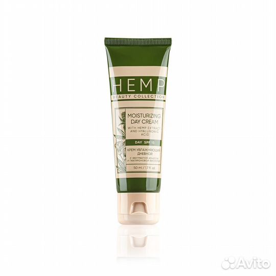Крем увлажняющий дневной для всех типов кожи hemp