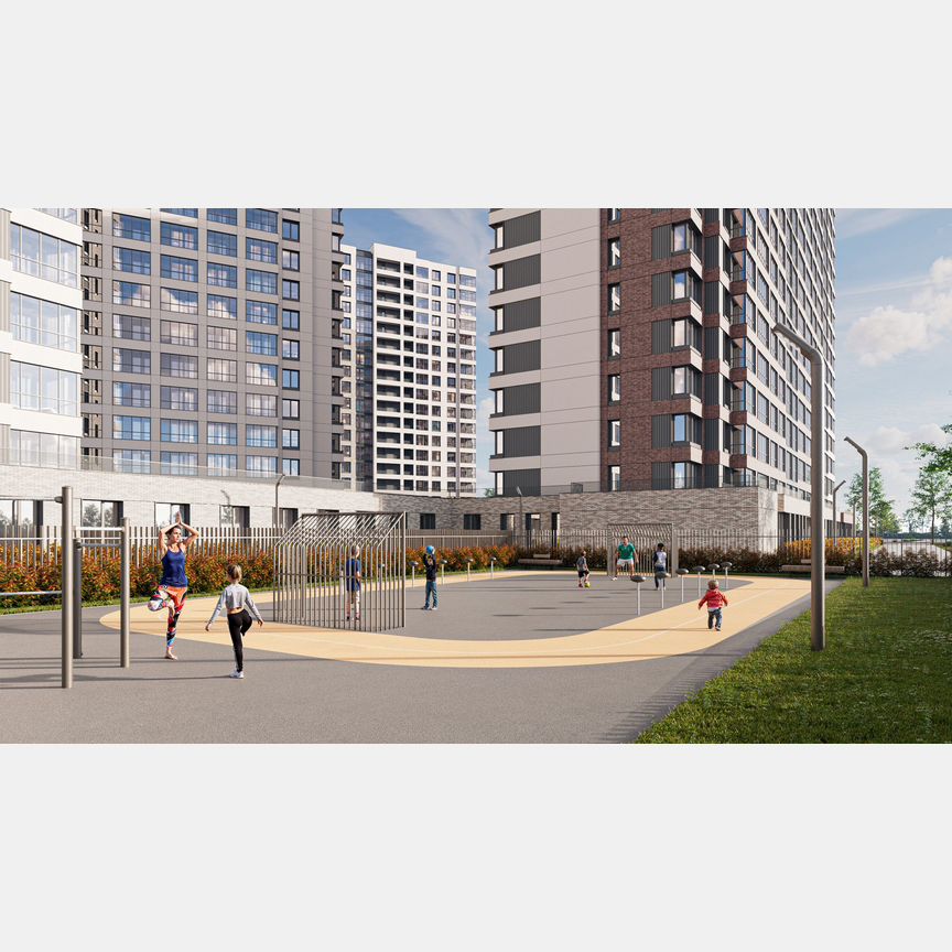 2-к. квартира, 56 м², 2/18 эт.