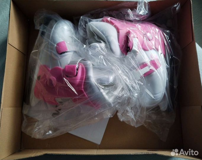 Новые раздвижные коньки для девочки