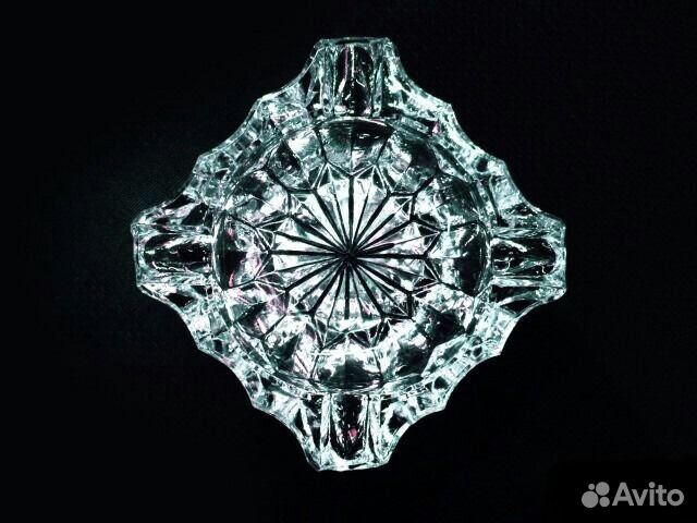 Пепельницы СССР хрусталь