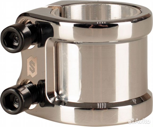 Зажим skip Double хром Ros66