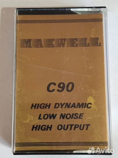 Аудиокассета makwell C90