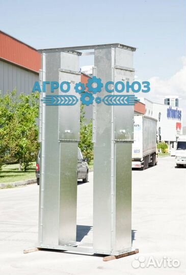 Нория зерновая. Ковшовый элеватор