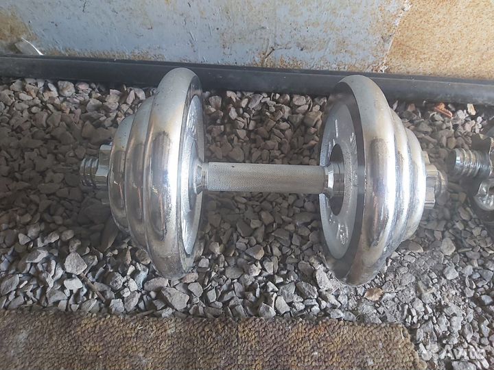 Гантели разборные