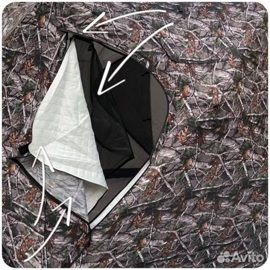 Мобильная баня/ Палатка для зимней рыбалки