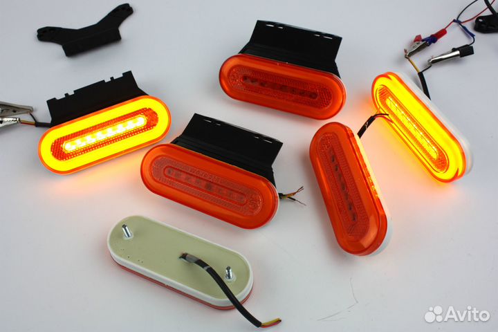 Фонари габаритные с указателем поворота неоновые
