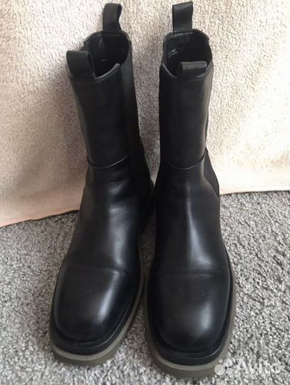 Ботинки челси кожа