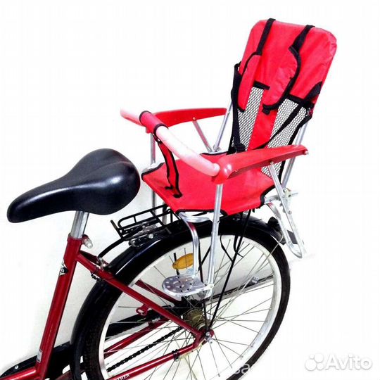 Детское велокресло на багажник