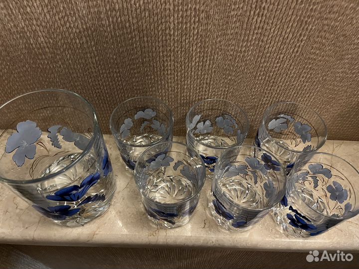 Набор стаканов и емкости для льда