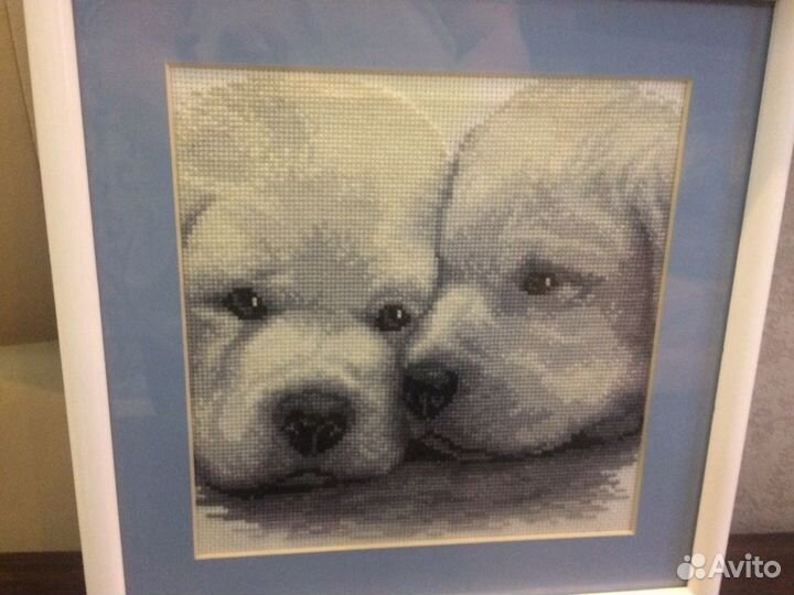 Вышивка готовая работа