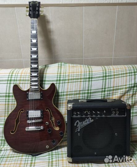 Электрогитара с комбиком