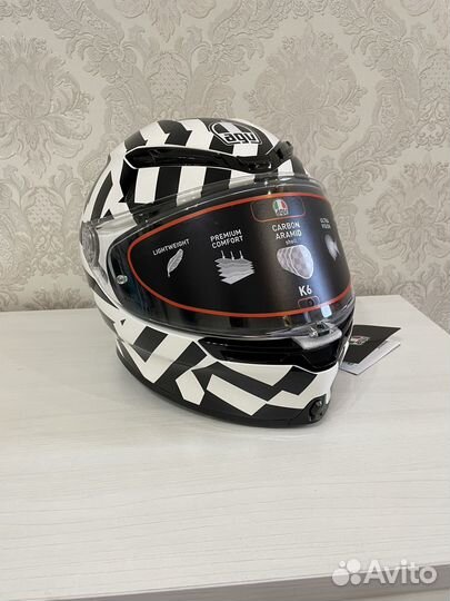 Новый шлем AGV K6-multi secret