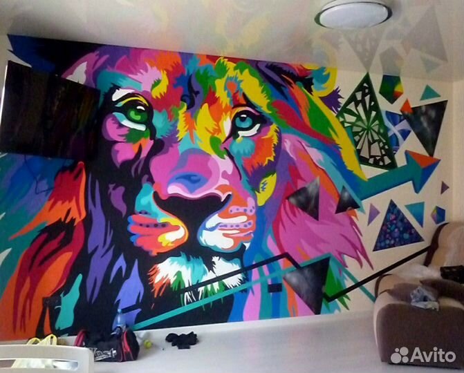 Роспись стен в Уфе