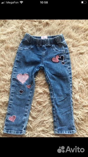 Джинсы для девочки
