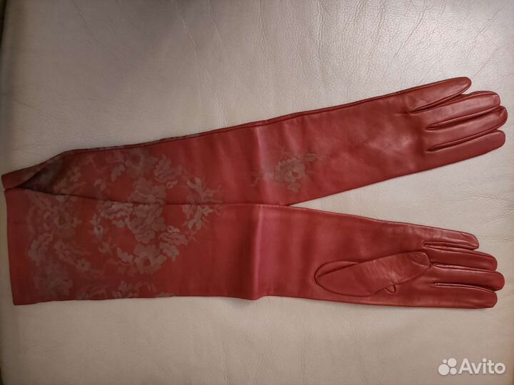 Перчатки натуральная кожа, Valentino, оригинал